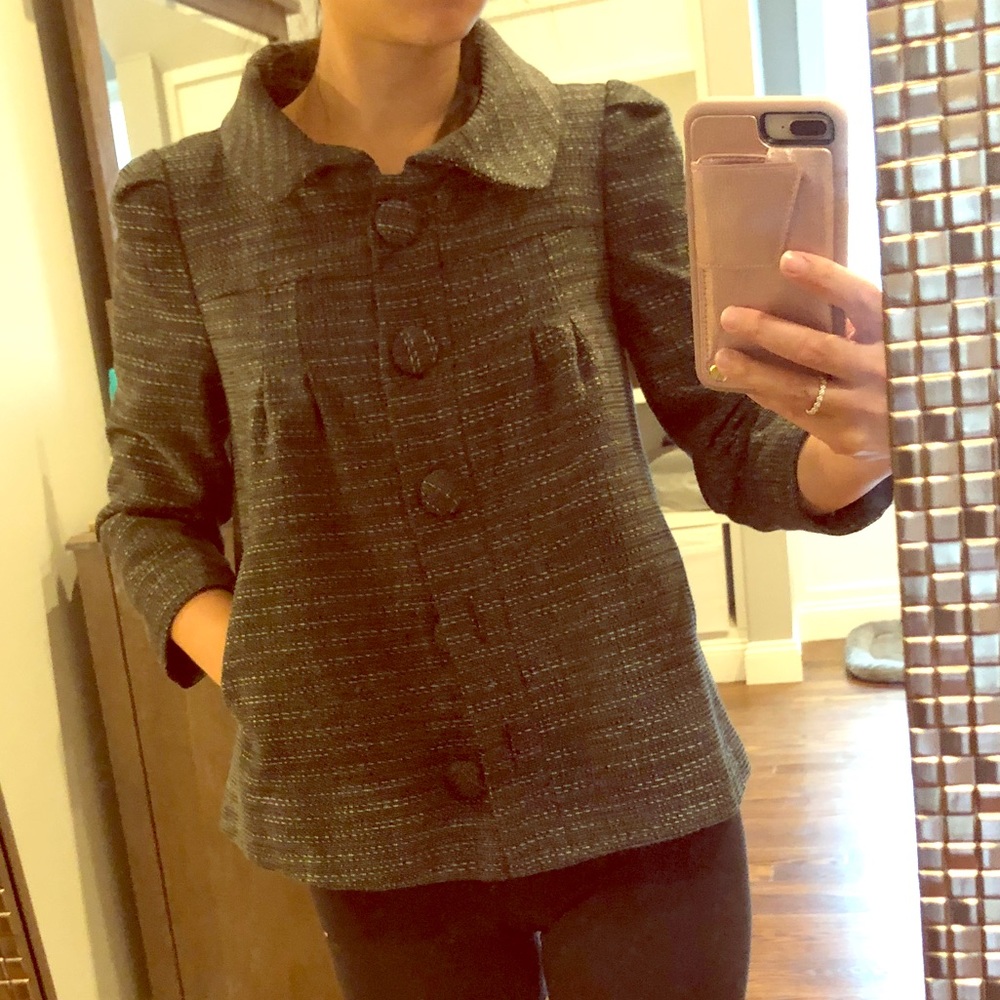 Australian brand Tokito pea jacket with pockets